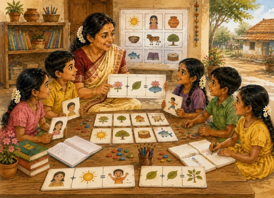 தமிழ் ஒலிப்பியல் நிலை 2 – ஒலிச்சேர்க்கை மற்றும் சொல் வாசிப்பு